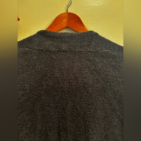Barefoot Dreams Black Cardigan S/M warm cozy soft lounge comfort - Picture 4 of 14